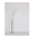 Bizzy LED Integrated Floor Lamp Nickel Matt LED 3000K-7