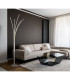 Bizzy LED Integrated Floor Lamp Nickel Matt LED 3000K-8