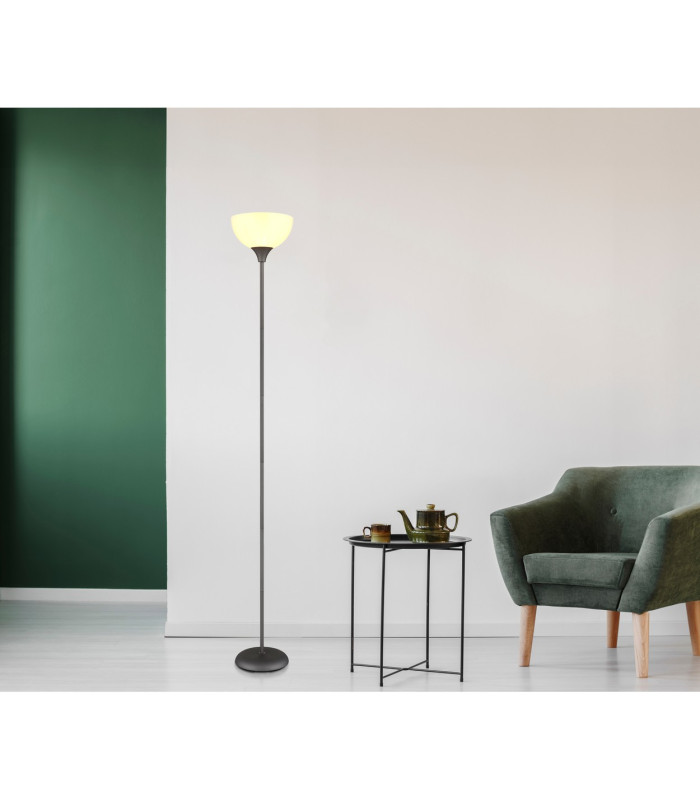 Wilbur Uplighter Floor Lamp Titanium Color Matt 1x E27-8