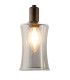Telesto Ceiling Spotlight Bar Black Glass Shade 4x E14-3