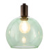 Telesto Ceiling Spotlight Bar Black Glass Shade 4x E14-4