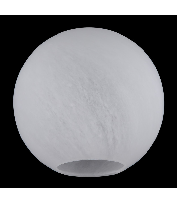 Kop Shade Cluster Ceiling Light Nickel Matt Balls Opal Alabaster Optic Glass Shade 3x E27-3