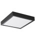 Puccy Flush Ceiling Light Black LED Dimmable 3000K-1