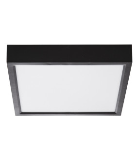 Puccy Flush Ceiling Light Black LED Dimmable 3000K-2