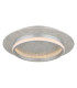Mary 40cm Integrated LED Semi Flush Ceiling Light Silver Colored Matt LED Dimmable 2700-6500K Remote Control Timer-7