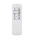 Mary 3 Ring Integrated LED Semi Flush Ceiling Light Silver Colored Matt 3x LED Dimmable 2700-6500K Remote Control Timer-9