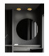 Dalia Integrated LED Semi Flush Ceiling Light Gold Colors LED 3000K-4