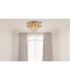 London 46cm Ceiling Light Gold Colors Acrylic Crystal Gold 5x E14-4