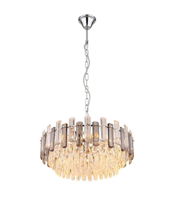 Orgina Pendant Ceiling Light Chrome 12x E14-1