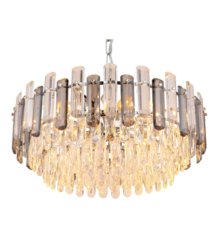 Orgina Pendant Ceiling Light Chrome 12x E14-3