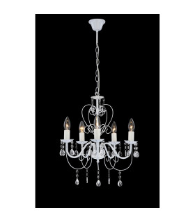 Pinja Chandelier White 5x E14-2