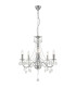 William Pendant Ceiling Light Chrome 5x E14-1