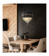 Eleos Pendant Ceiling Light Matt Black 3x E27-8