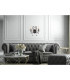 Camila Candle Wall Lamp Gunmetal Crystals Clear Glass Shade 2x E14-9