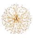 Katrina Spherical Pendant Ceiling Light Gold Colors K9 Crystals 9x G9 3000K-3