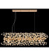 Katrina Pendant Ceiling Light Gold Colors K9 Crystals 12x G9 3000K-5