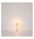 Katrina Glass Table Lamp Chrome K9 Crystals Smoke Colored 8x G9 3000K-6
