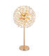 Katrina Glass Table Lamp Gold Colors K9 Crystals 8x G9 3000K-1