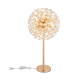 Katrina Glass Table Lamp Gold Colors K9 Crystals 8x G9 3000K-4