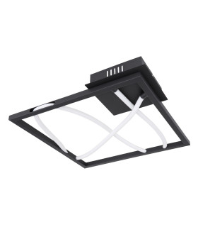 Kaia Integrated LED Semi Flush Ceiling Light Metal 4x LED 3000K-2