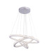 Marilyn I Pendant Ceiling Light Chrome K5 Crystals 3x LED Dimmable 3000-6000K Remote Control-1