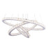Marilyn I Pendant Ceiling Light Chrome K5 Crystals 3x LED Dimmable 3000-6000K Remote Control-3