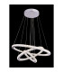 Marilyn I Pendant Ceiling Light Chrome K5 Crystals 3x LED Dimmable 3000-6000K Remote Control-4