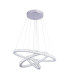 Marilyn I Pendant Ceiling Light Chrome K5 Crystals 3x LED Dimmable 3000-6000K Remote Control-6