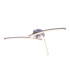 Tansy Integrated LED Semi Flush Ceiling Light Nickel Matt 3x LED 3000-4000K-7
