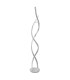 Pilla LED Integrated Floor Lamp Chrome 2x LED Dimmable 3000K Remote Control-2