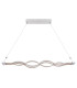 Pilla Pendant Ceiling Light Chrome Clear Glass Shade LED Dimmable 3000-6000K-3