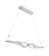 Pilla Pendant Ceiling Light Chrome Clear Glass Shade LED Dimmable 3000-6000K-9