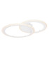 Fenna Integrated LED Semi Flush Ceiling Light White 2x LED Dimmable 3000-6000K Remote Control-1