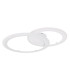 Fenna Integrated LED Semi Flush Ceiling Light White 2x LED Dimmable 3000-6000K Remote Control-2