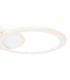 Fenna Integrated LED Semi Flush Ceiling Light White 2x LED Dimmable 3000-6000K Remote Control-5