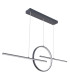 Barral Pendant Ceiling Light Graphite 3x LED Dimmable 3000-6000K Remote Control-2