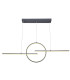 Barral Pendant Ceiling Light Graphite 3x LED Dimmable 3000-6000K Remote Control-3