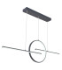 Barral Pendant Ceiling Light Graphite 3x LED Dimmable 3000-6000K Remote Control-6