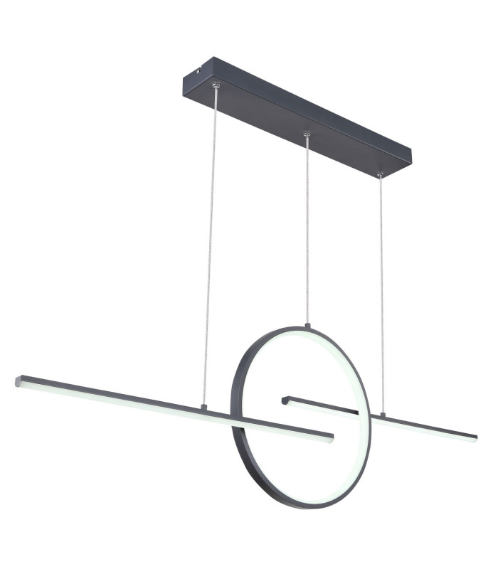 Barral Pendant Ceiling Light Graphite 3x LED Dimmable 3000-6000K Remote Control-6