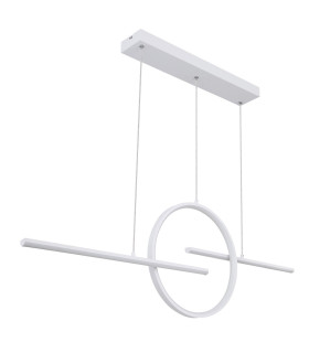 Barral Pendant Ceiling Light White 3x LED Dimmable 3000-6000K Remote Control-2