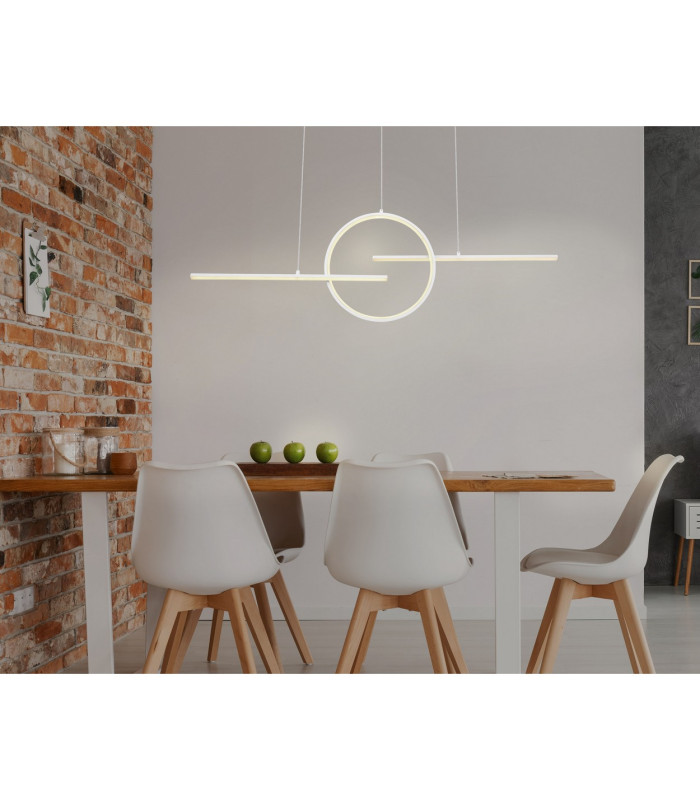Barral Pendant Ceiling Light White 3x LED Dimmable 3000-6000K Remote Control-8