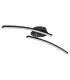 Tansy I Integrated LED Semi Flush Ceiling Light Matt Black 2x LED 3000-4000K-2