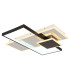 Dabby Integrated LED Semi Flush Ceiling Light White Matt LED Dimmable 2700-6500K Remote Control-5