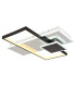 Dabby Integrated LED Semi Flush Ceiling Light White Matt LED Dimmable 2700-6500K Remote Control-6