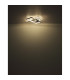 Dabby Integrated LED Semi Flush Ceiling Light White Matt LED Dimmable 2700-6500K Remote Control-7