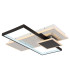 Dabby Integrated LED Semi Flush Ceiling Light White Matt LED Dimmable 2700-6500K Remote Control-12