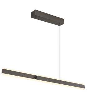 Gebaldo Pendant Ceiling Light Titanium Color Brushed LED Dimmable 2700-6000K Remote Control-1