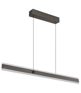 Gebaldo Pendant Ceiling Light Titanium Color Brushed LED Dimmable 2700-6000K Remote Control-2