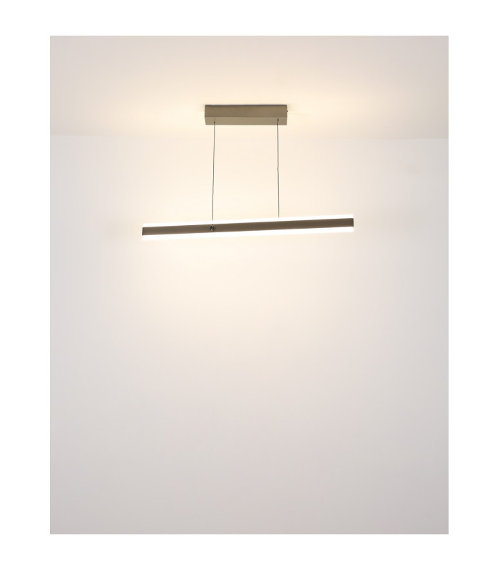 Gebaldo Pendant Ceiling Light Titanium Color Brushed LED Dimmable 2700-6000K Remote Control-8