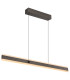 Gebaldo Pendant Ceiling Light Titanium Color Brushed LED Dimmable 2700-6000K Remote Control-12